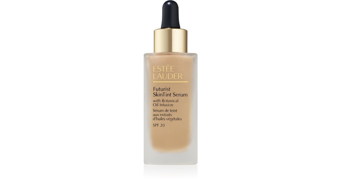 Estée Lauder Futurist SkinTint עם עירוי שמן בוטני SPF 20 סרום Foundation SPF 20 צבע 4N2 חול מתובל 30 מ&quot;ל