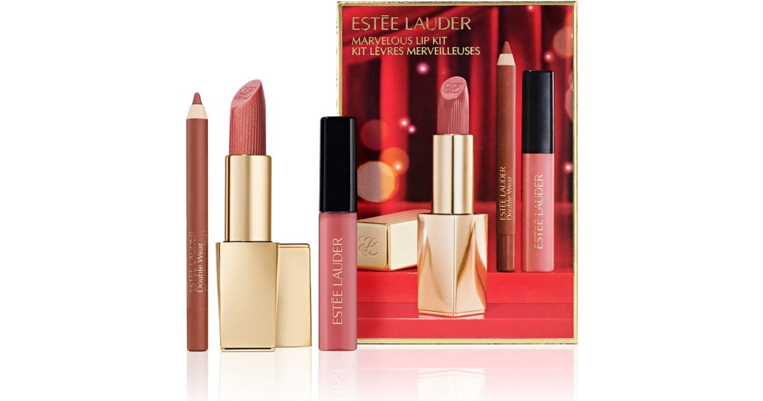 Zestaw upominkowy Estée Lauder Holiday Marvelous Lip Gift Box 1 szt