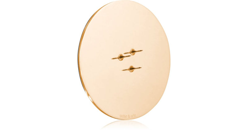 tilbehør ester & erik skinnende gull duftlysestake 9 cm