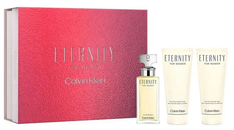 Calvin klein Eternity - EDP 100 ml + body lotion 100 ml + EDP 10 ml