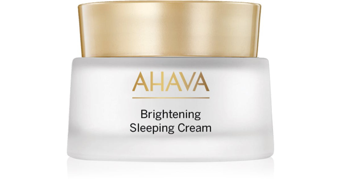 Ahava Time To Smooth Crema notte illuminante 50 ml