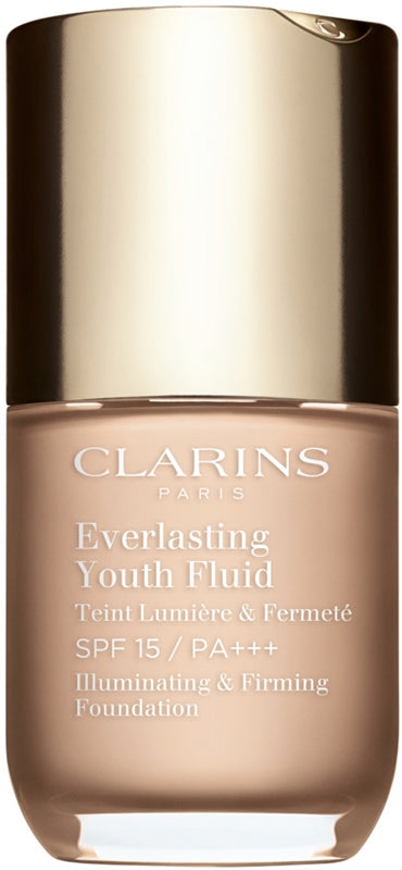 Clarins Everlasting Youth Fluido Fondotinta Illuminante SPF 15 Colore 100 Lily 30 ml