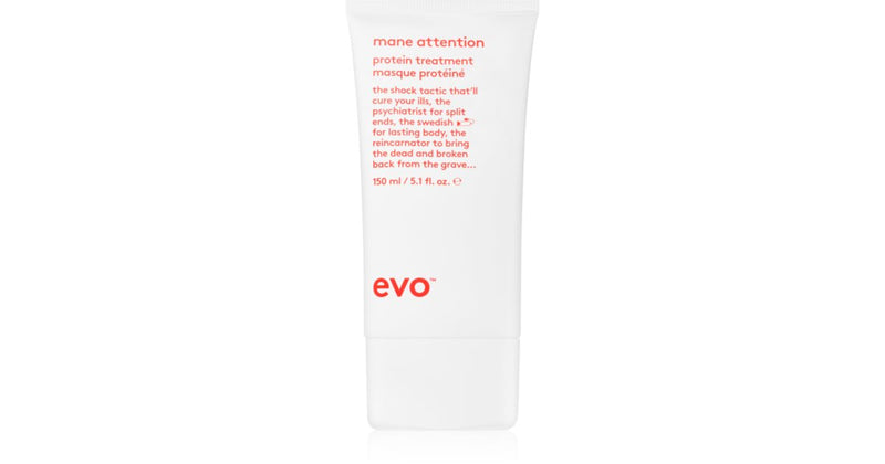 EVO Repair Mane Attention maschera di idratazione profonda per capelli rovinati e tinti 150 ml