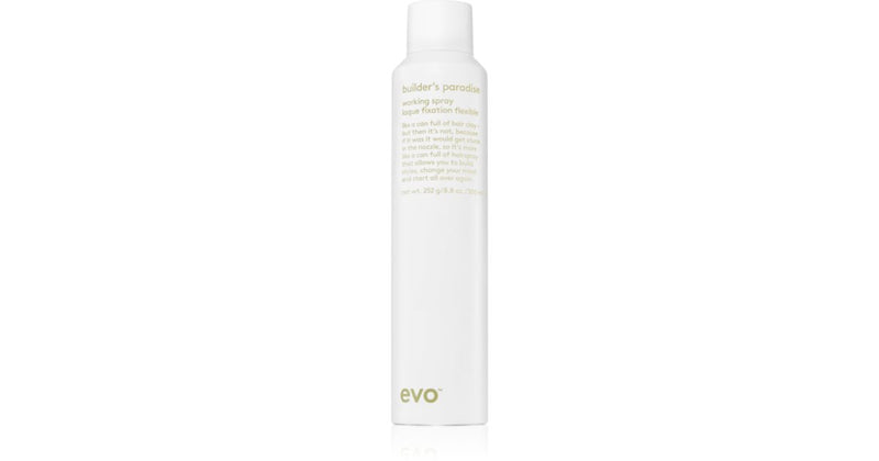 EVO Style Builder's Paradise medium hold fikserende hårspray 300 ml