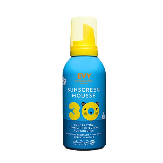 Evy Crème Solaire Mousse Enfant Spf 30 150 ml