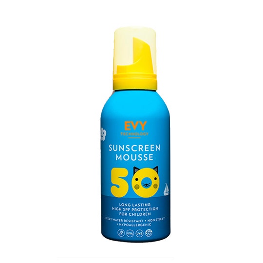 Evy Детский солнцезащитный крем-мусс Spf 50 150мл