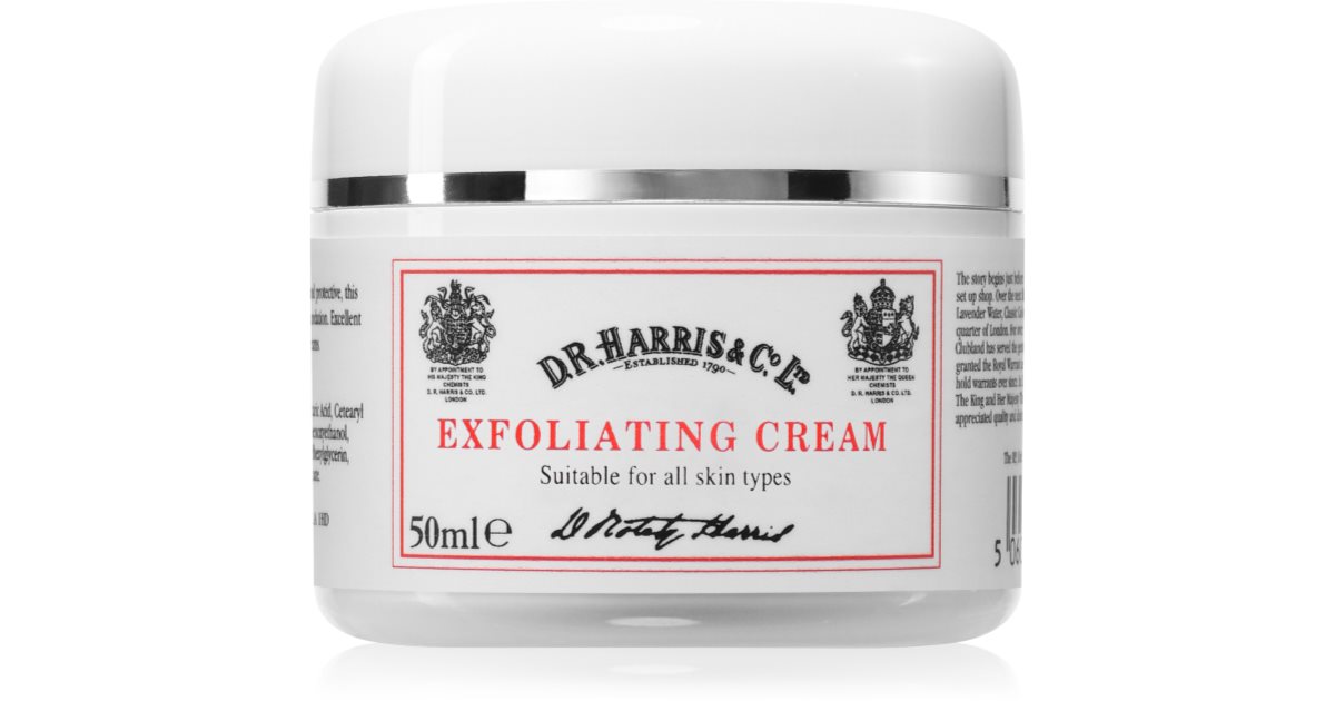 D.R. Harris Exfoliating Cream — Scrub Viso