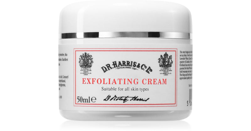D.R. Harris Exfoliating Cream — Scrub Viso