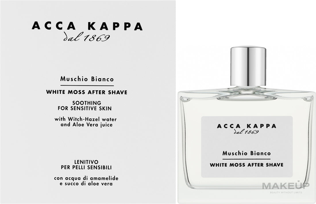 Lozione dopobarba Acca Kappa White Moss Lotion After Shave 100 ml