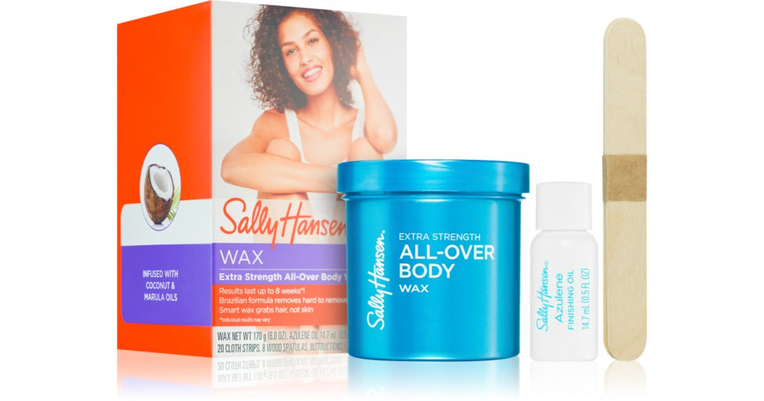 Sally Hansen Extra Strength kit depilazione per corpo e gambe 170 g