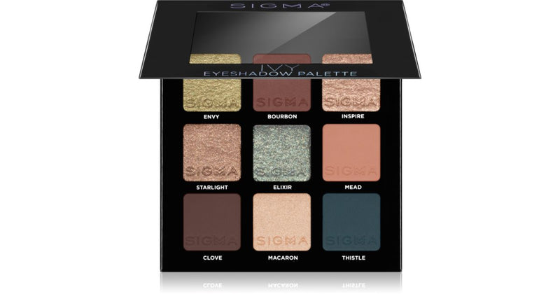 Sigma Beauty Ivy paleta de sombras de olhos 9 g 