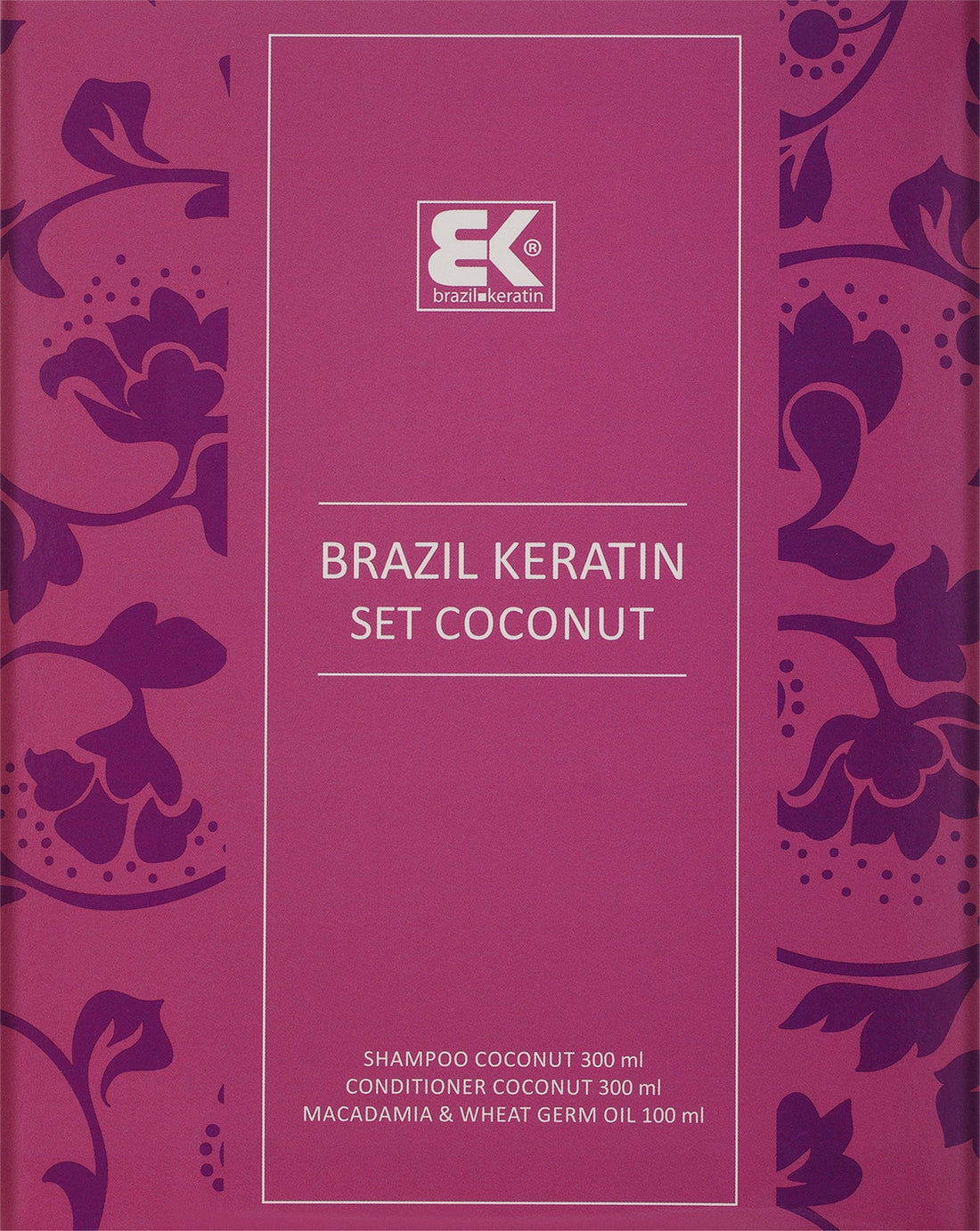 Set Brazil Keratin Coconut Set (sch/300ml + cond/300ml + oil/100ml)
