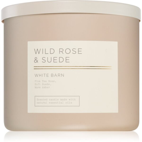 Bath &amp; Body Works Wild Rose &amp; Suede 411 γρ