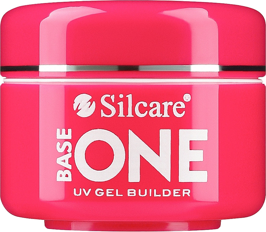 Gel camouflage per unghie Silcare Base One UV Gel Builder Dark French Pink 50 g