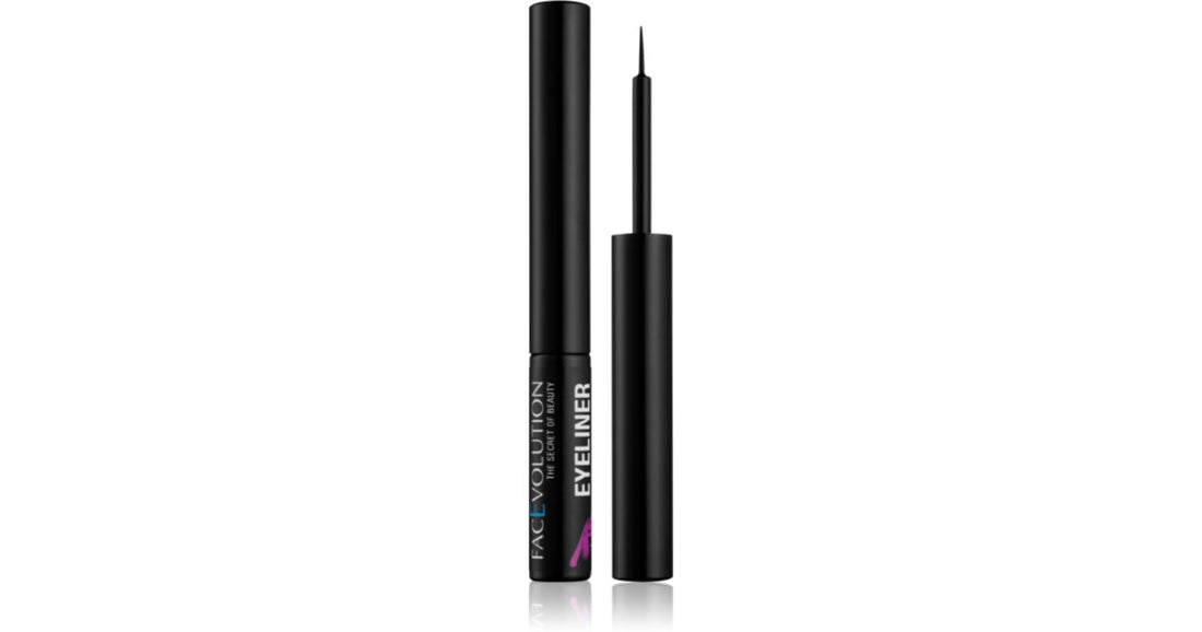 FacEvolution Eyelinery w płynie Hairplus z aktywnymi składnikami na porost rzęs, kolor Czarny 1,5 ml