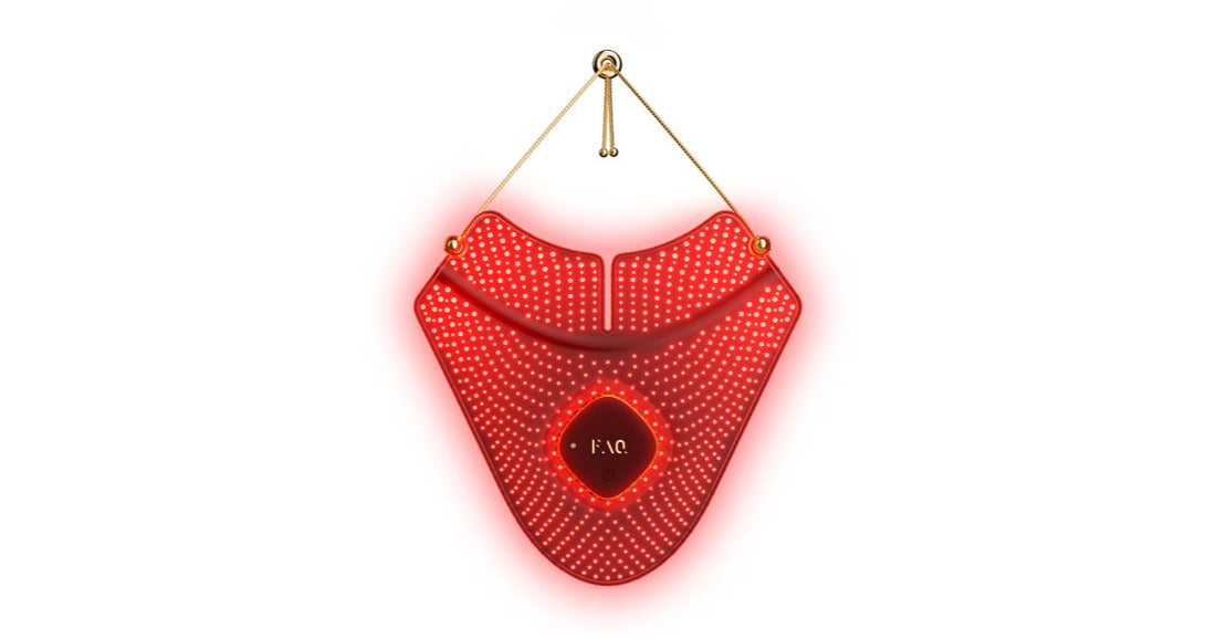 FOREO FAQ™ 211 maschera LED för hals och dekolletage anti-age 1 st 