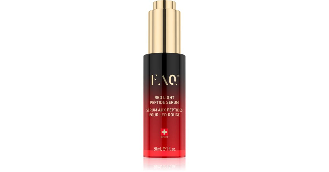 FOREO FAQ™ Red Light Peptide Serum siero viso per potenziare l’effetto della terapia LED con peptidi 30 ml