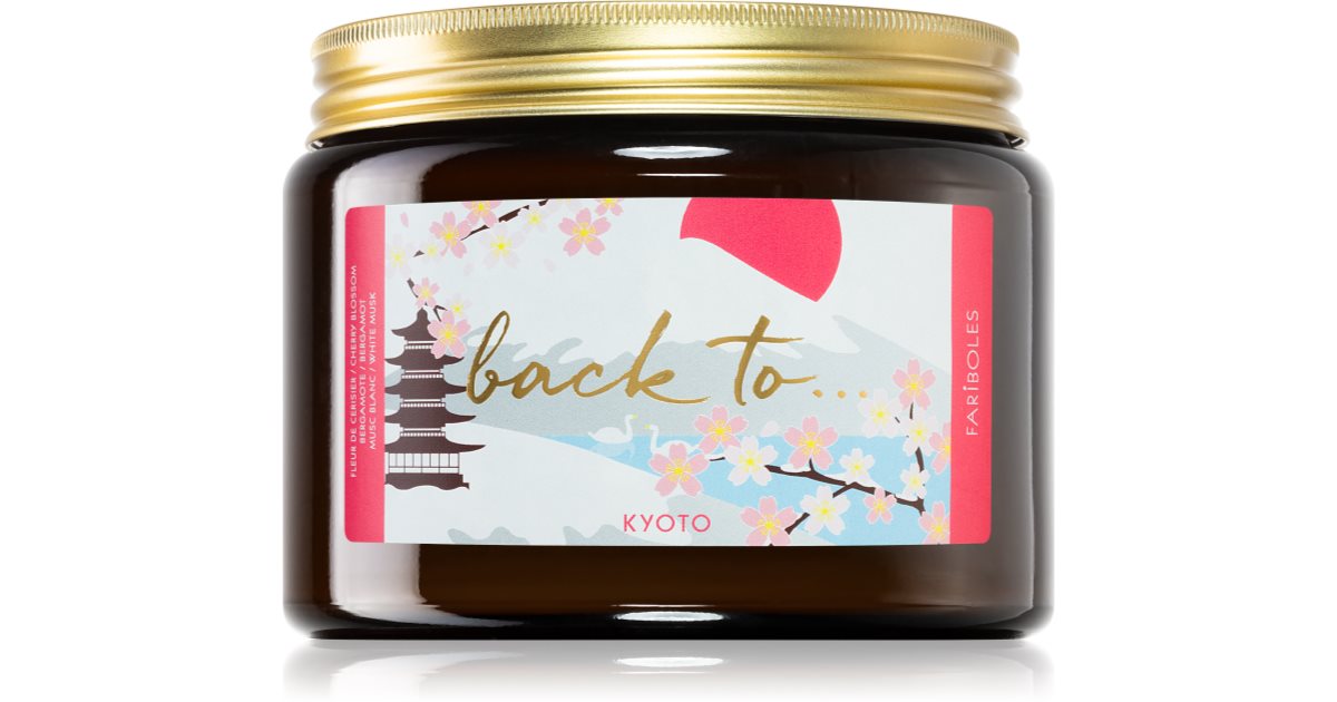 Faribole Back to Kyoto vela perfumada 400 g