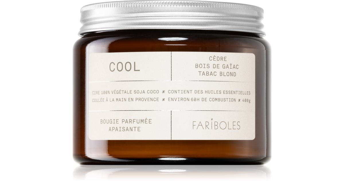 Faribole Bougie parfumée Green Cool 400 g