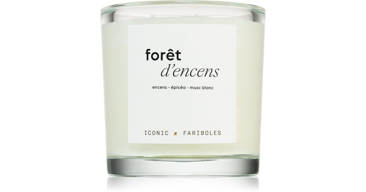 FARIBOLES Iconic Forest Tămâie 400 g lumânare