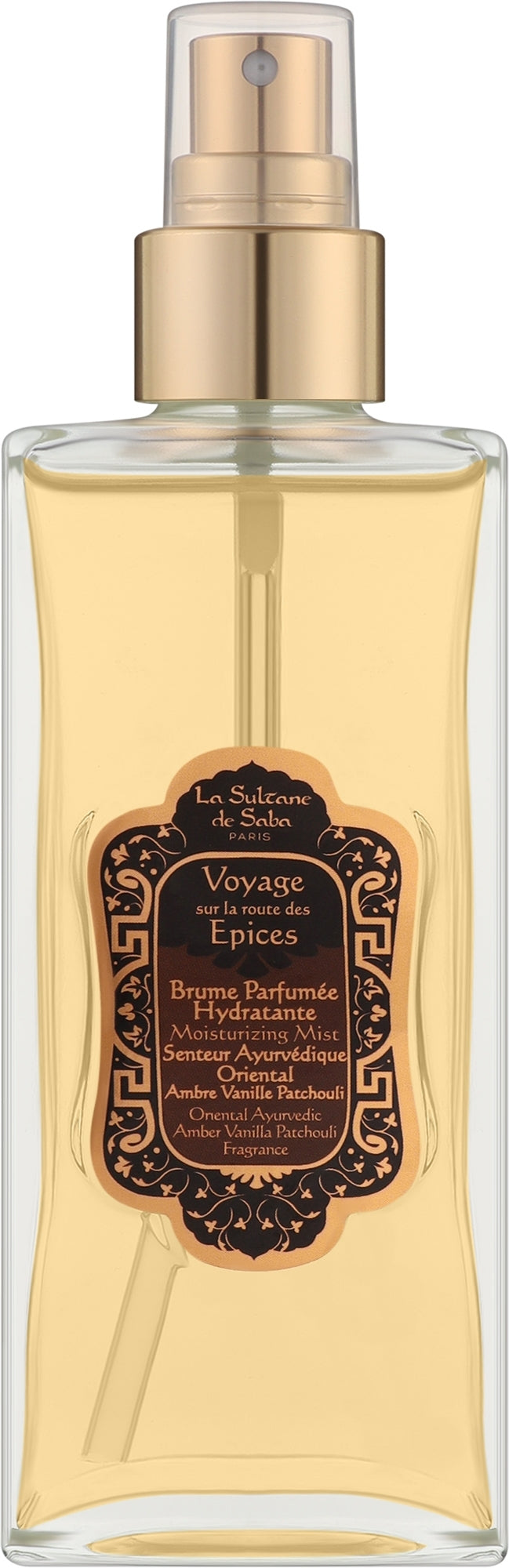 La Sultane de Saba Ayurvedique Ambre Vanille Patchouli Lozione spray per capelli e corpo 200 ml