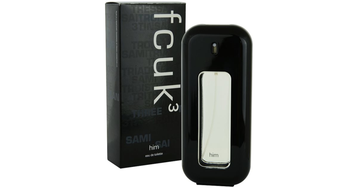 Fcuk Fcuk 3 Eau de Toilette per uomo 100 ml