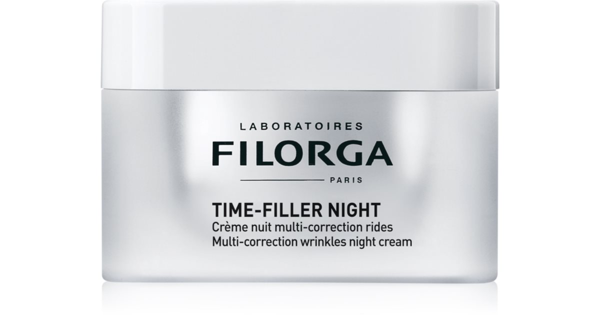 FILORGA TIME-FILLER anti-rynke natcreme med revitaliserende effekt 50 ml