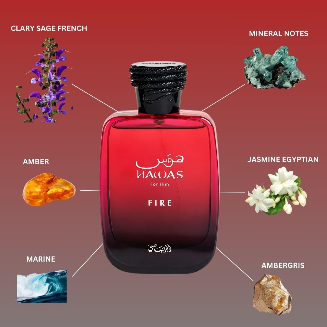 Rasasi Hawas Fire 100 ml Unisex — Eau de Parfum