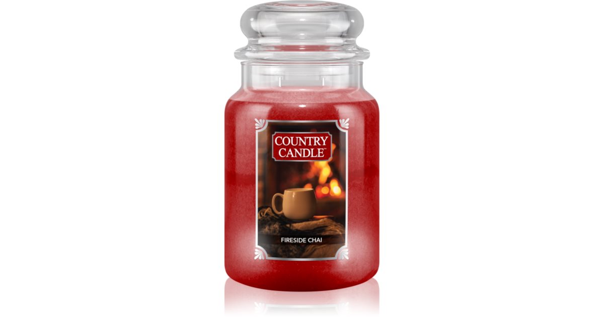 Country Candle Αρωματικό κερί Fireside Chai 680γρ