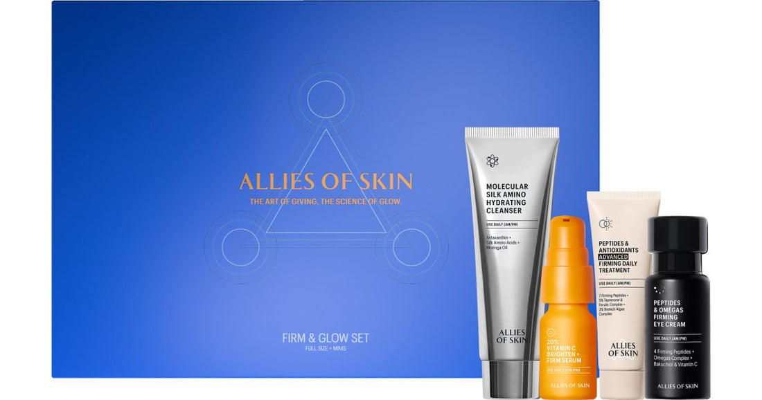 Allies of Skin Firm &amp; Glow Routine confezione regalo per una pelle luminosa e liscia