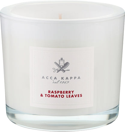 Candela profumata "Raspberry &amp; Tomato Candle" Acca Kappa Scented Candle 180 g