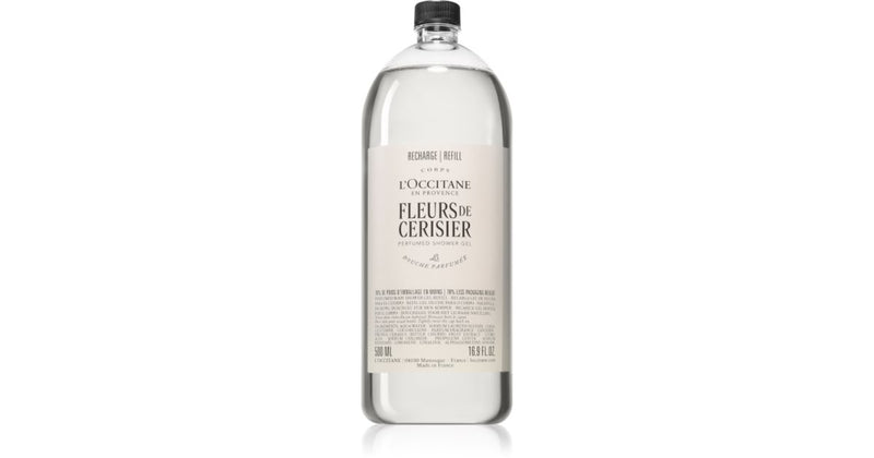 Ricarica di gel doccia ai fiori di ciliegio L'Occitane 500 ml