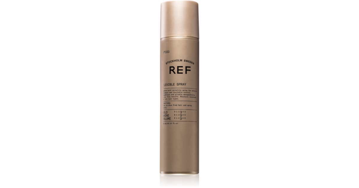 REF Flexible Spray hair lacquer for elastic hold 300 ml 