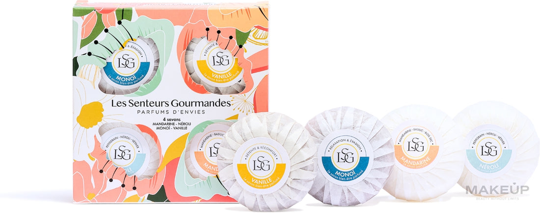 Les Senteurs Gourmandes Soap Gift Set (soap/4x70g)