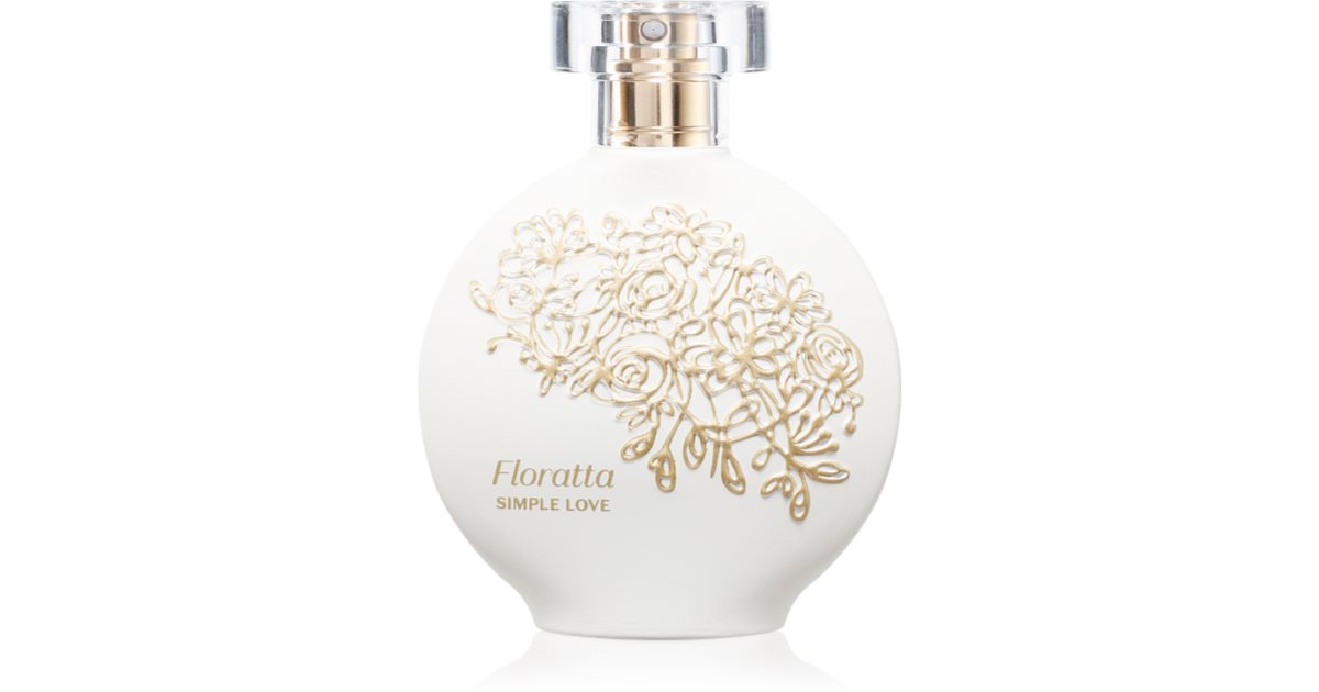 Floratta Simple Love Eau de Toilette pour femme 75 ml