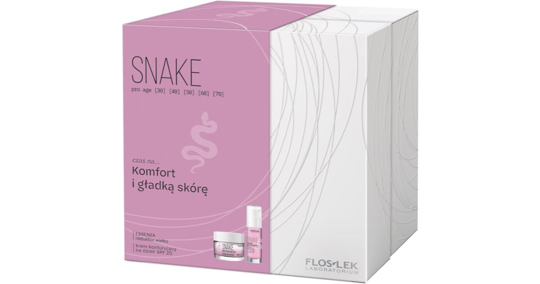 FlosLek Laboratorium Snake geschenkdoos (voor de rijpere huid)