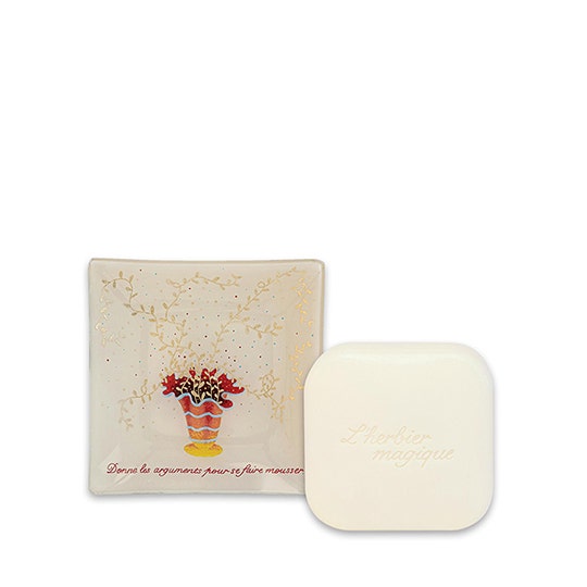 Fragonard Savon et porte-savon Fleur d&