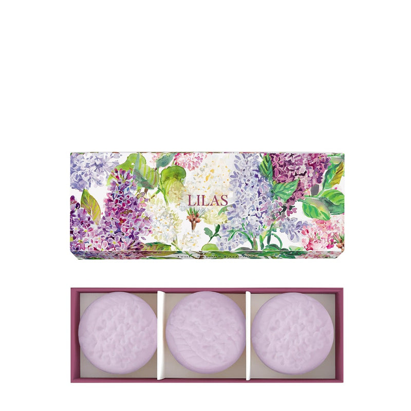 Geschenkbox Fragonard Lilac mit 3 Seifen 