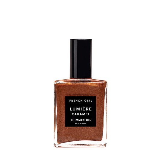 French Girl Lumiere Shimmer Oil Caramel