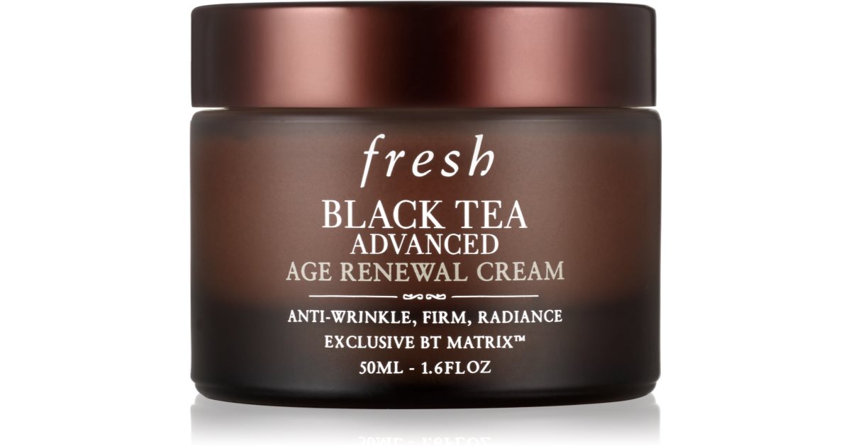 Crema Renovadora de Edad Avanzada de té negro fresco 50 ml