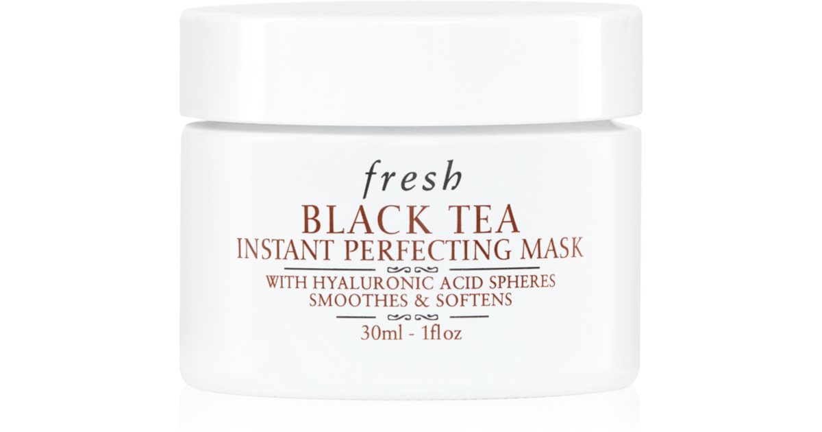 fresh Thé noir maschera perfecteur lissant intense instantané 30 ml