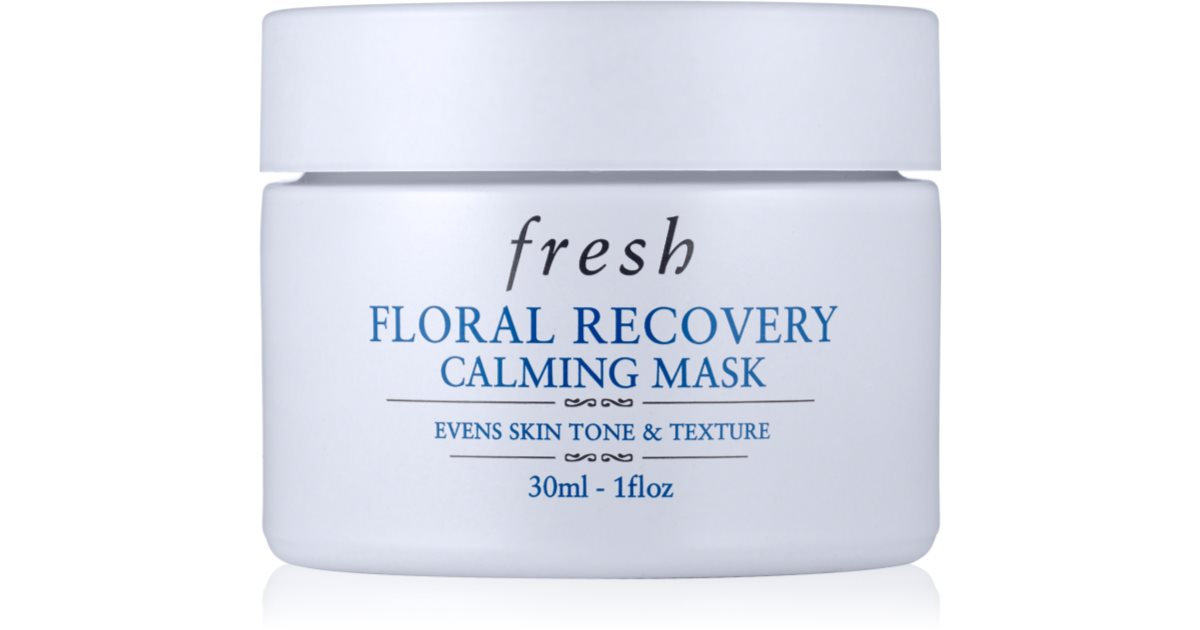 fresh Recuperación Floral Maschera calmante de noche para pieles sensibles 100 ml