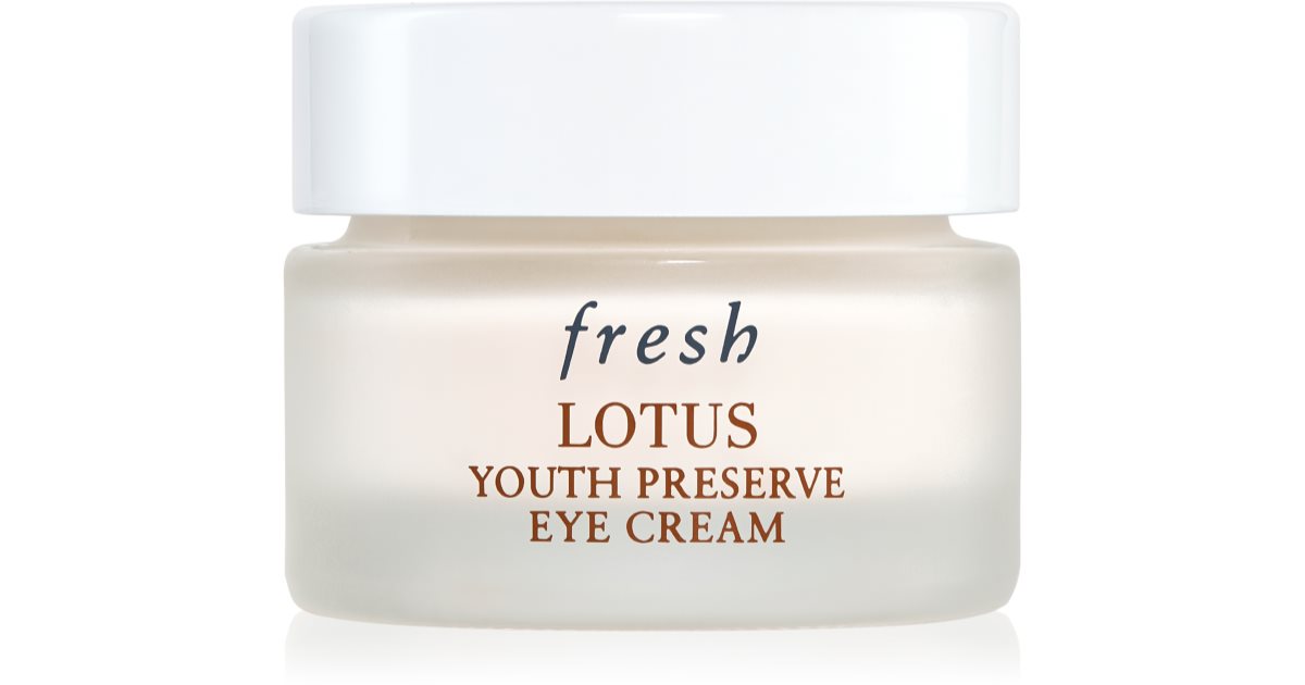 fresh Lotus Crème Contour des Yeux Préserve la Jeunesse 15 ml