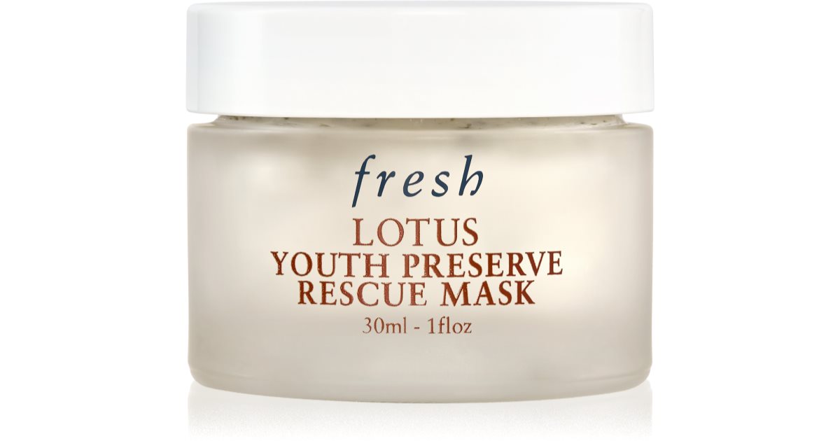 fresh Lotus Youth Preserve Rescue Maschera esfoliante anti-age 100 ml