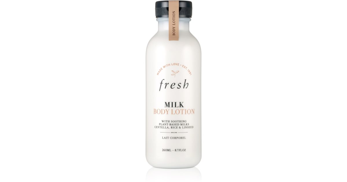 fresh loción corporal de leche 260 ml