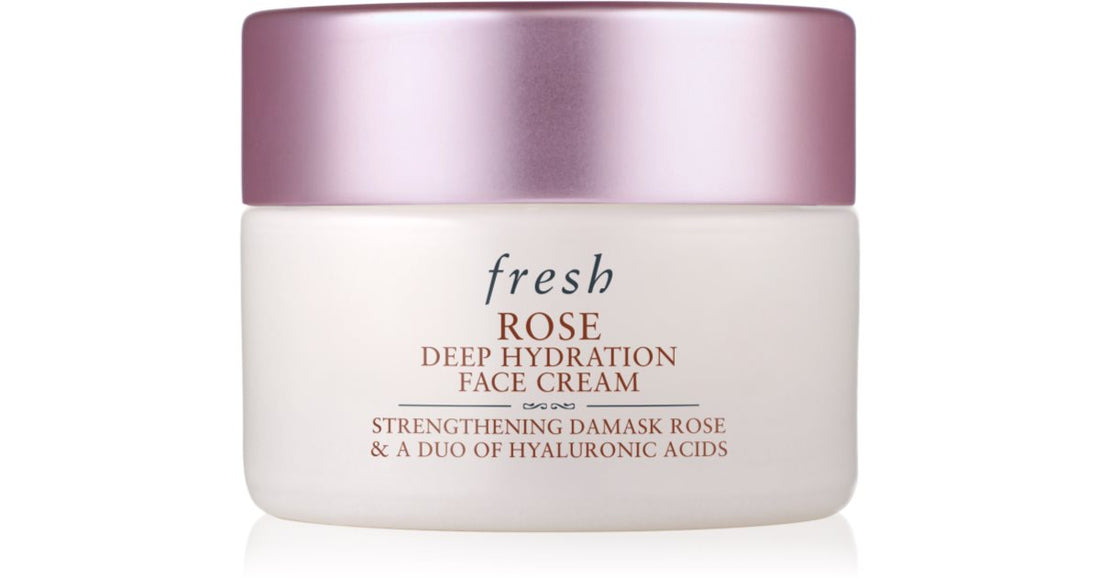 fresh Rose Deep Hydration Crema de fata cu acid hialuronic 50 ml