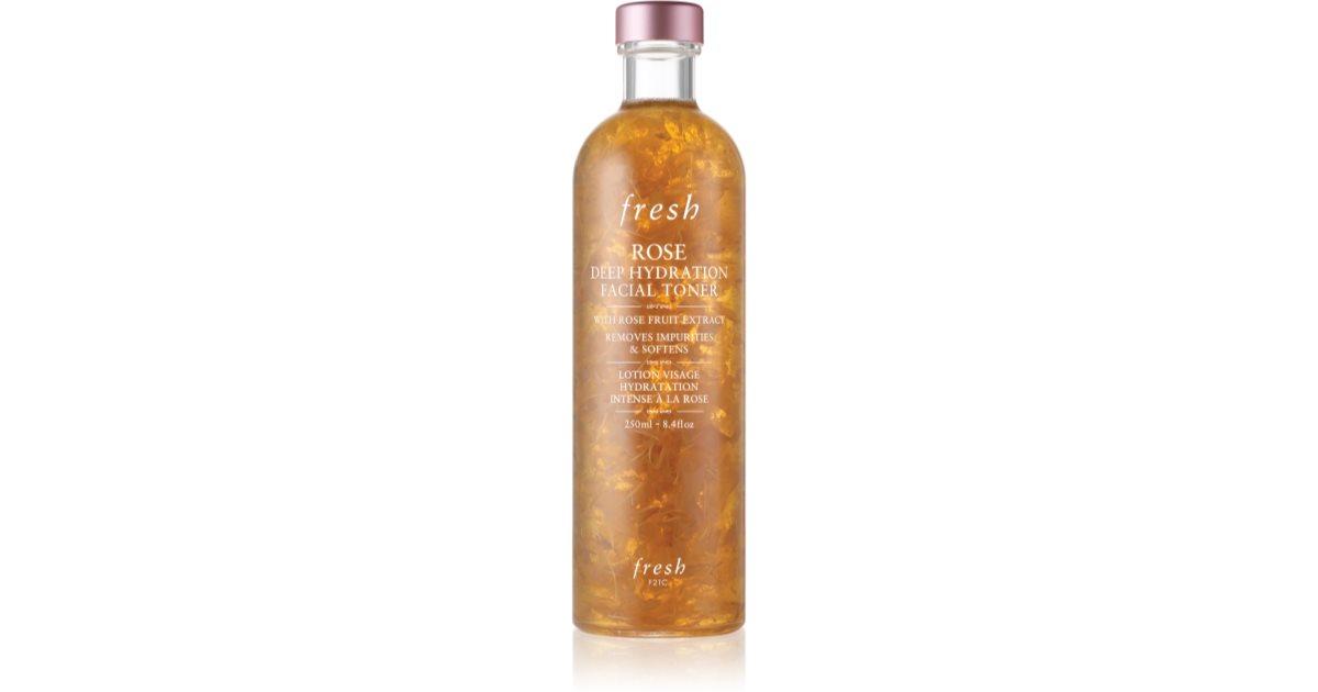 fresh Rose Deep Hydration Facial Tonic ros hydrating tonic lotion 100 ml