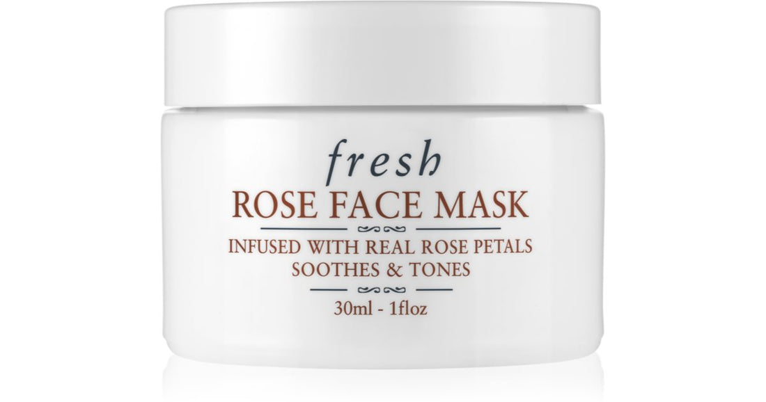 fresh Rose Maschera idratante viso di rosa 30 ml