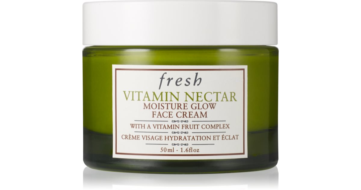 fresh Vitamin Nectar Moisture Glow Opplysende fuktighetsgivende ansiktskrem med vitaminer 50 ml