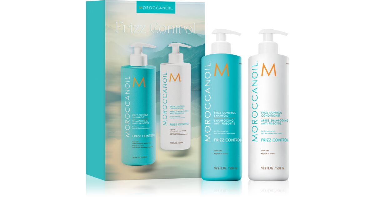 Moroccanoil Frizz Control Kit: Set Completo per Capelli Crespi 2 x 500 ml